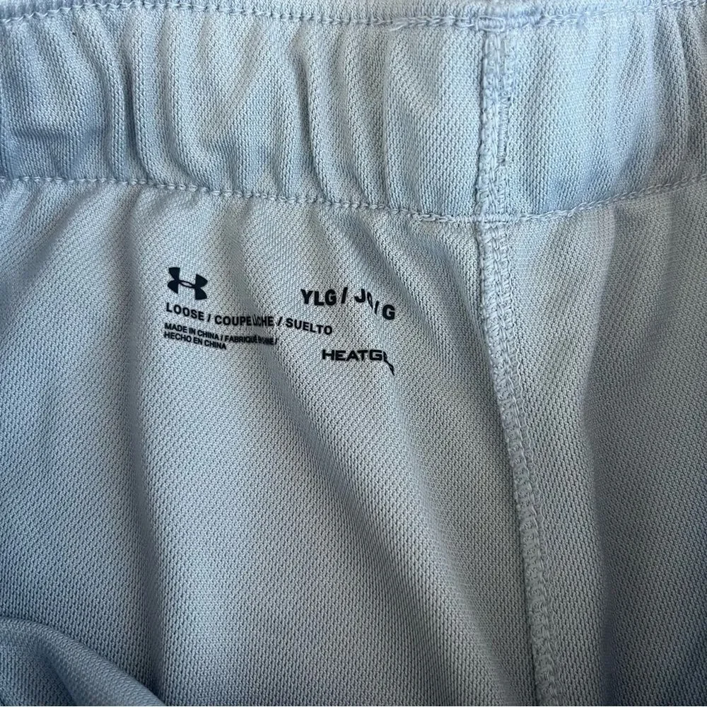 Under Armour Grey & Purple Athletic Shorts